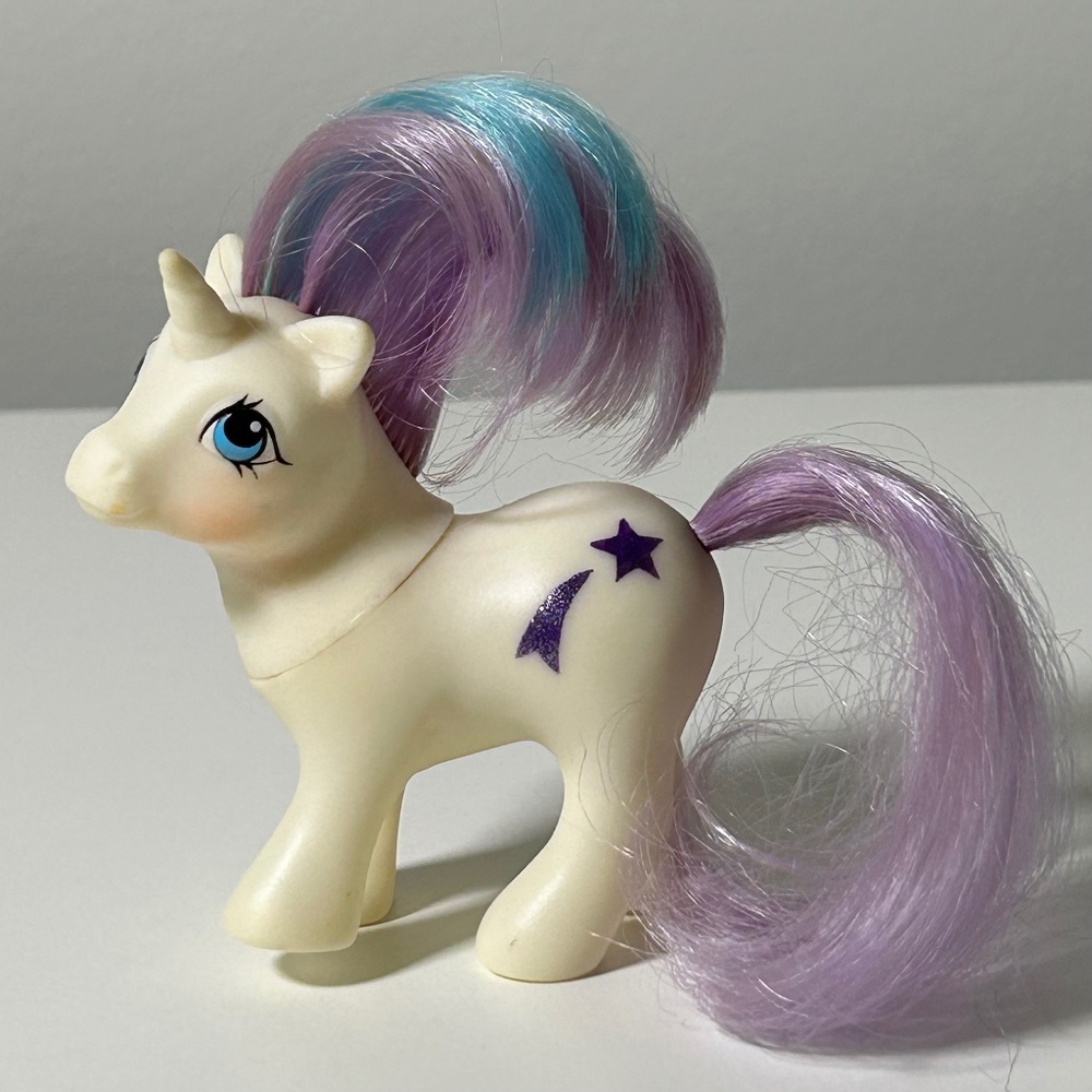 Vintage 80s G1 My Little Pony Baby Unicorn Glory (11B)
